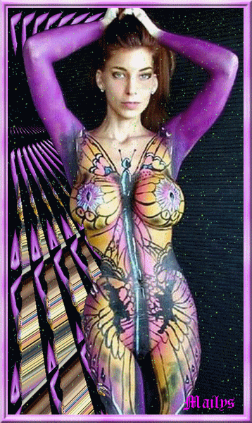 body painting porno femme man fucking his sister